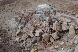 Painted desert formation